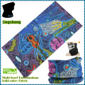 LSB-0262 Ningbo Lingshang 100% Polyester-Schlauch Multifunktions-Outdoor-Bandana Hals Schal Stoff